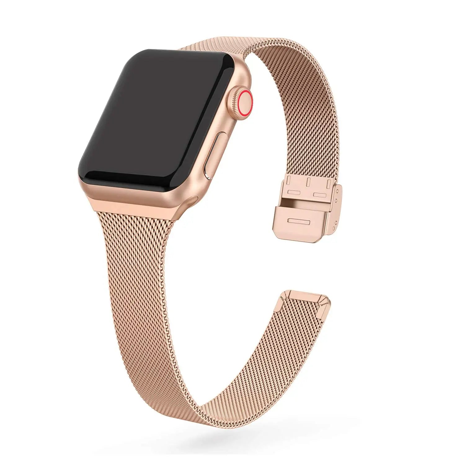 Slim Strap For Apple Watch Band 44mm 42mm 40mm 38mm iWatch series 3 4 5 6 se 7